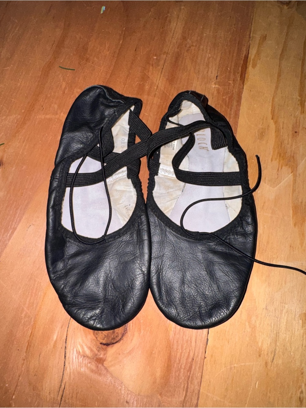 Bloch Black Ballet shoes size 4